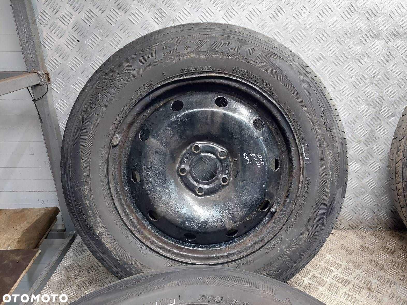 KOŁO OPONA + FELGA KOMPLET 215/65R16 5X108 FI 60,1 - 2
