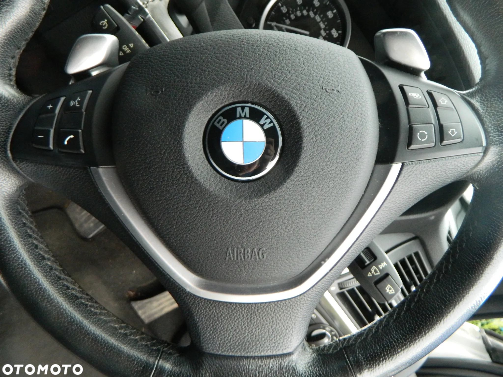 BMW X6 E71 KIEROWNICA MULTIFUNKCJA ŁOPATKI - 7
