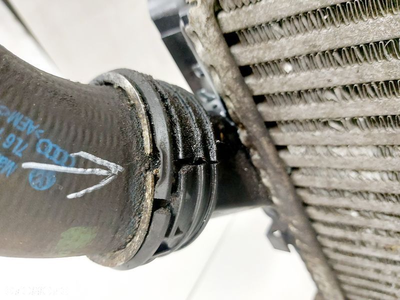 audi q7 1 i 4l 3.0 tdi chłodnica powietrza intercooler prawy 7l6145804 - 8