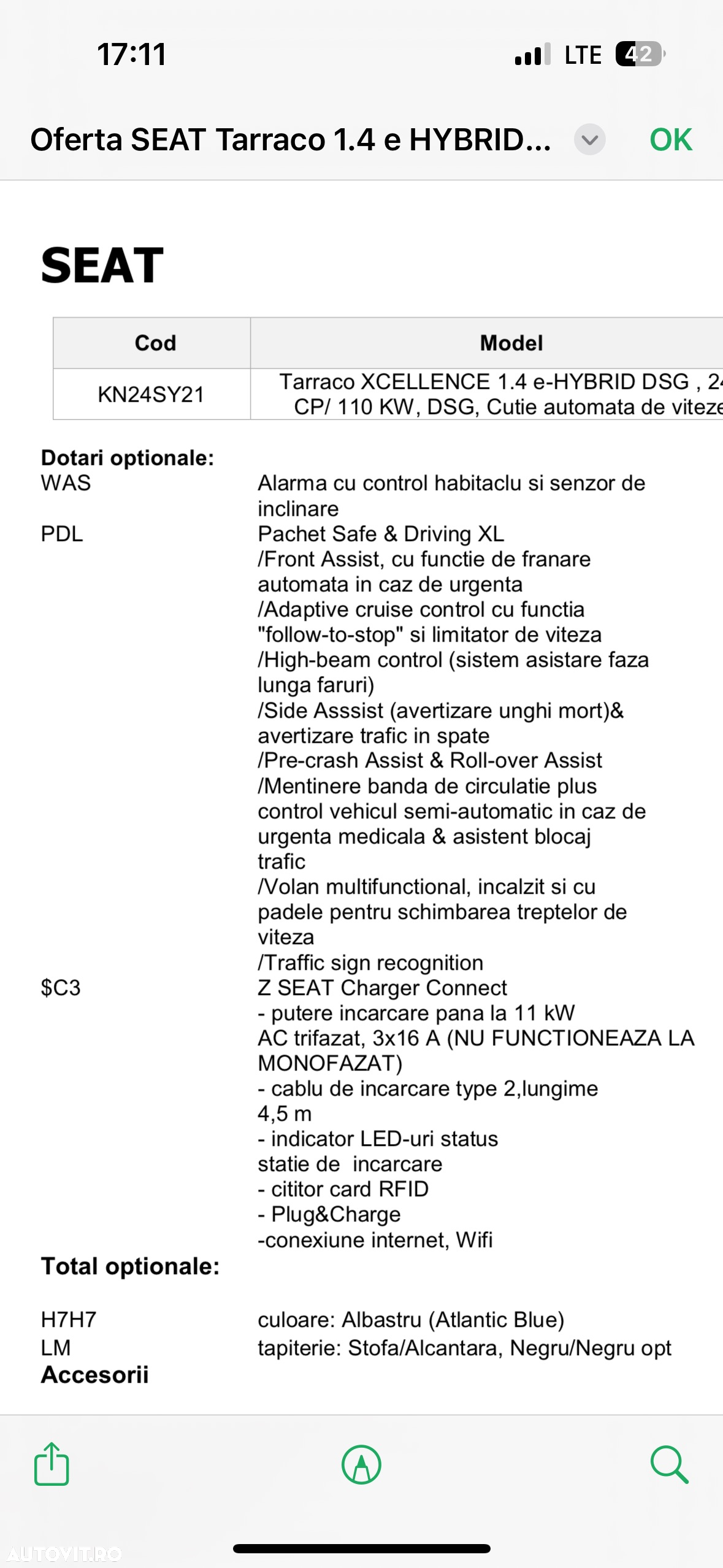 Seat Tarraco 1.4 e-Hybrid PHEV DSG6 Xcellence - 29