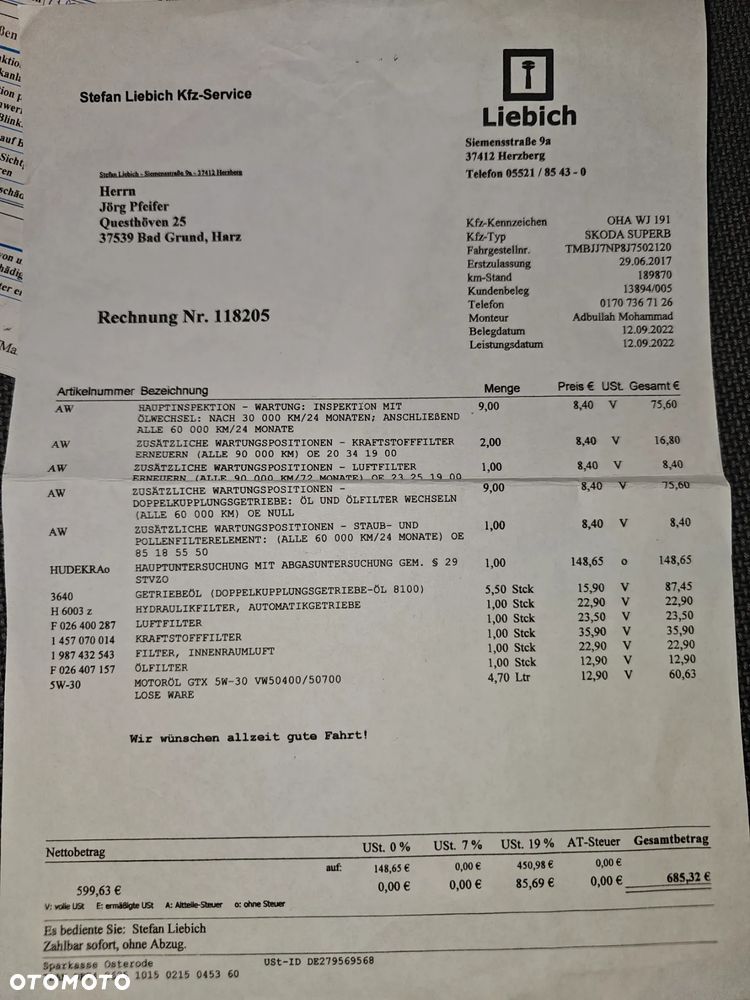 Skoda Superb 2.0 TDI DSG Premium Edition - 38