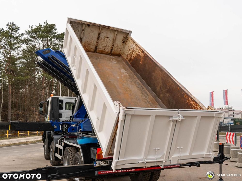 Iveco TRAKKER 450 8x8 PM 85SP HDS Żuraw Wywrotka - 30