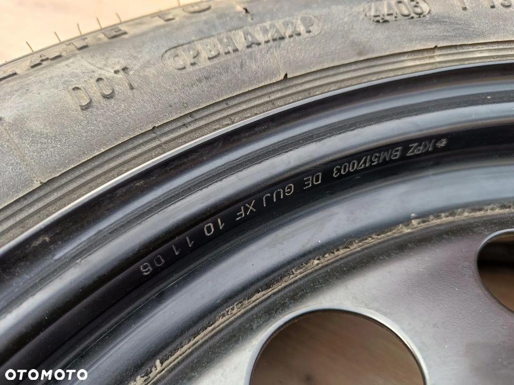 BMW E60 E61 KOŁO DOJAZDOWE ZAPASOWE 135/80 17 ET18 - 6