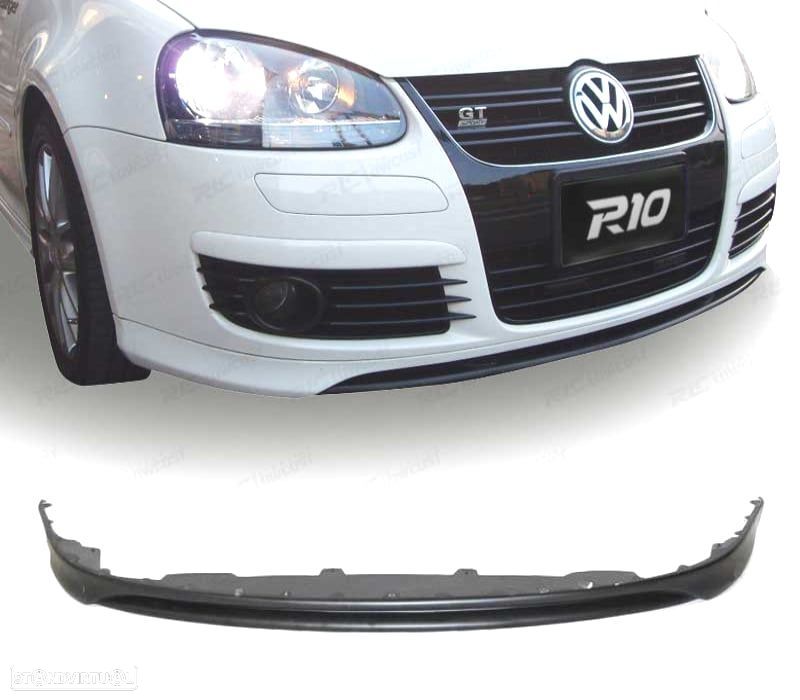 SPOILER LIP DIANTEIRO VOLKSWAGEN VW GOLF MK5 GTI - 1