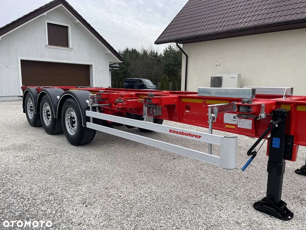 Kassbohrer K.SHG.AVH / 45-12 /27 EU / PODKONTENEROWA / STANDARD / 2023 / ROZSUWANE PODWOZIE PRZÓD I TYŁ / DO WSZYSTKICH T.KONTENERÓW / MAŁO UŻYWANA / SALON POLSKA / STAN JAK NOWY / - 11