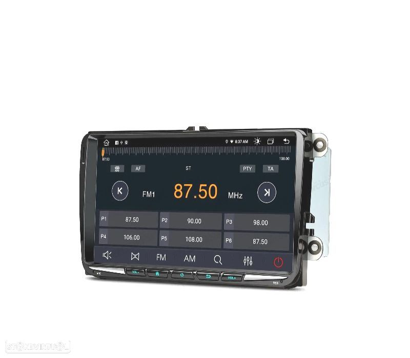 AUTO RÁDIO GPS ANDROID 14 VOLKSWAGEN VW PARA SEAT SKODA - 5