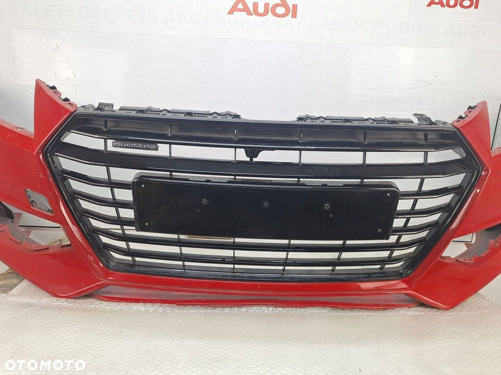 ZDERZAK AUDI TT TTS S-LINE 8S 8S0 2014-2018 OE ASO ORYGINAŁ GRILL ATRAPA - 2