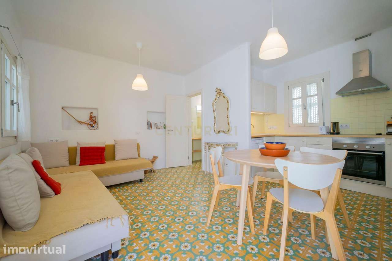 Moradia tradicional T1 com terraço, no centro histórico de Tavira - Grande imagem: 4/21