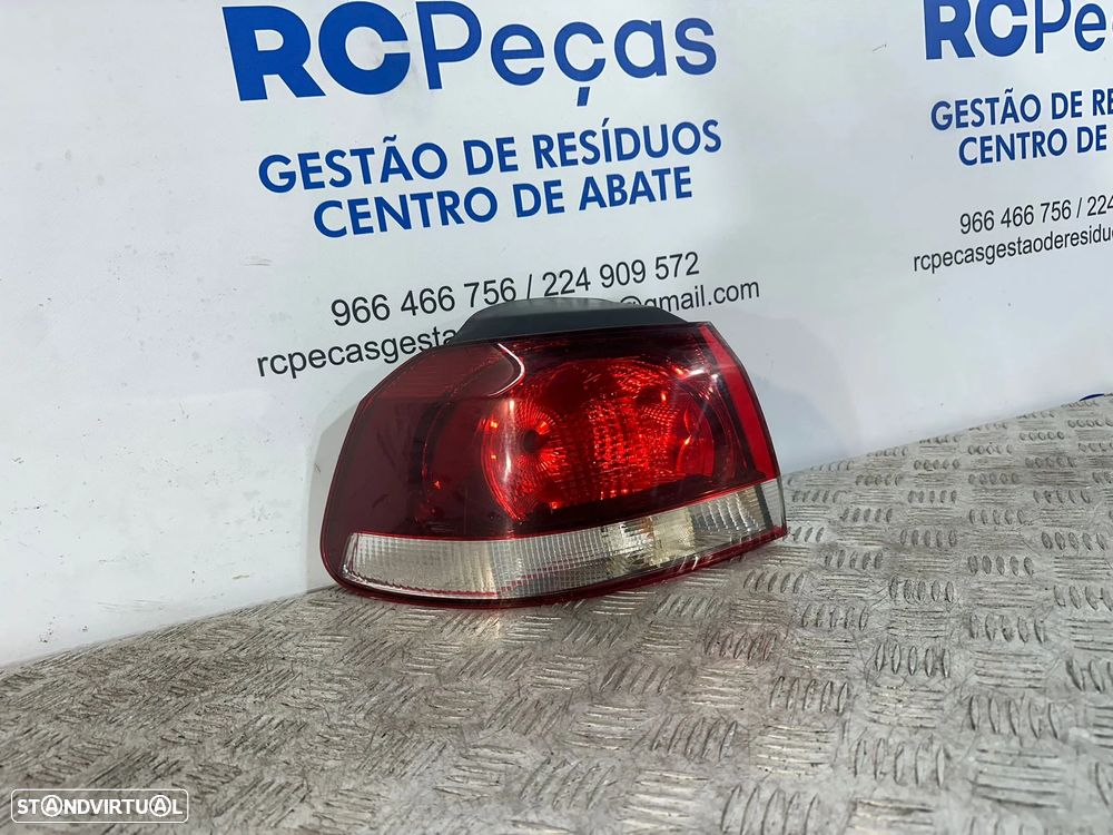 .Farolim Tras Traseiro Direito Original Volkswagen VW Golf 6 Mk6 5K0945111 2008 a 2013 - 2