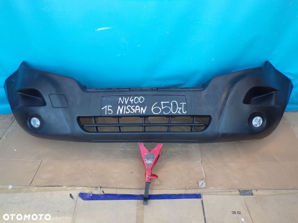 Nissan NV400 NV 400 2010 - zderzak przód przedni ORYGINAŁ halogeny - 1