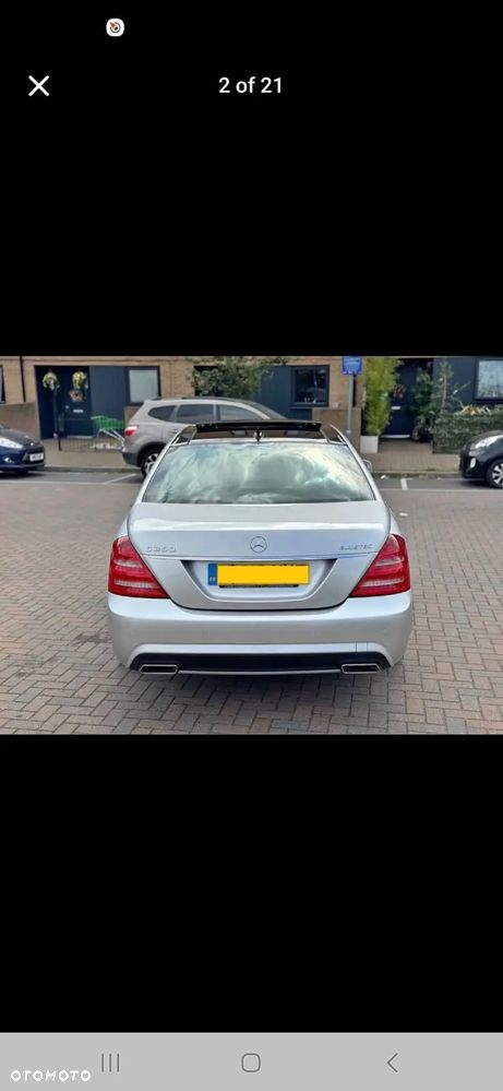 MERCEDES W221 LIFT LONG PAKIET AMG SILNIK 3.0 CDI BLUETEC 642862 95TYŚ MIL SPREBRNY C775 775 CZĘŚCI - 6