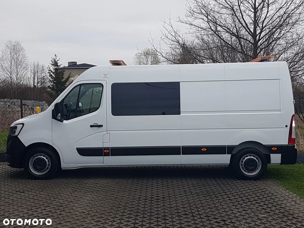 Renault MASTER 6-OSÓB L3H2 BRYGADÓWKA DŁUGI WYSOKI KLIMA KRAJOWY BLASZAK VAN FURGON - 11