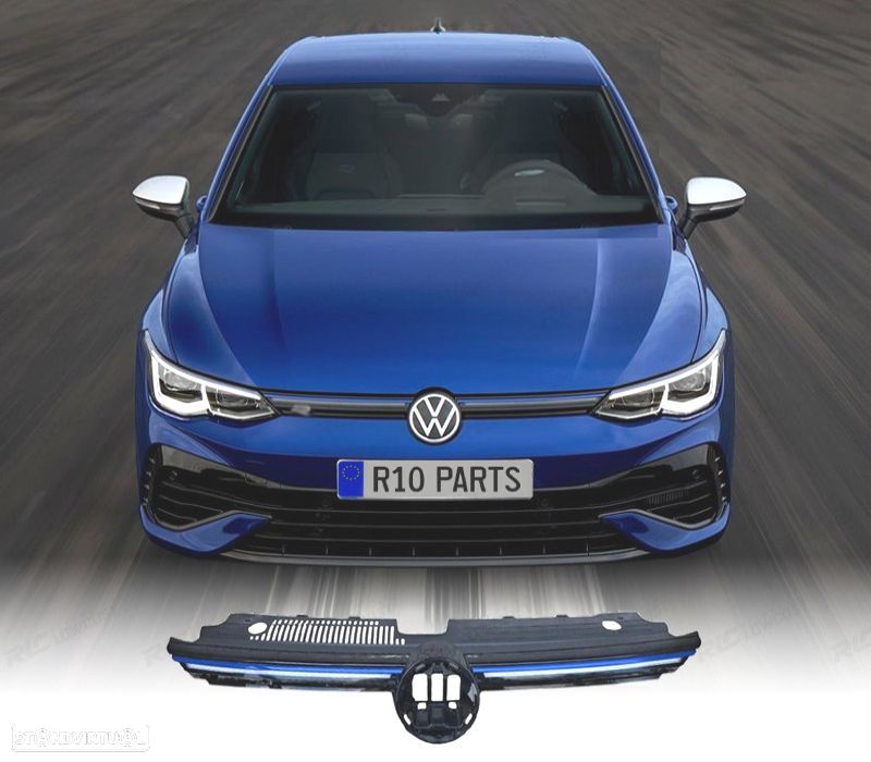 GRELHA VOLKSWAGEN VW GOLF 8 21-23 LOOK R LED - 1