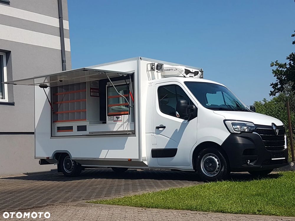 Renault MASTER SKLEP BAR FOODTRUCK KONTENER NISKOPODŁOGOWY AUTOSKLEP AGREGAT AC KLIMA DMC 3500KG - 30