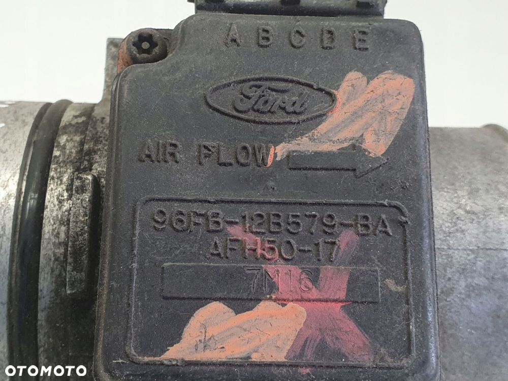 PRZEPŁYWOMIERZ Ford Escort MK7 VII 1.6 B _ POWIETRZA 96FB-12B579-BA - 2