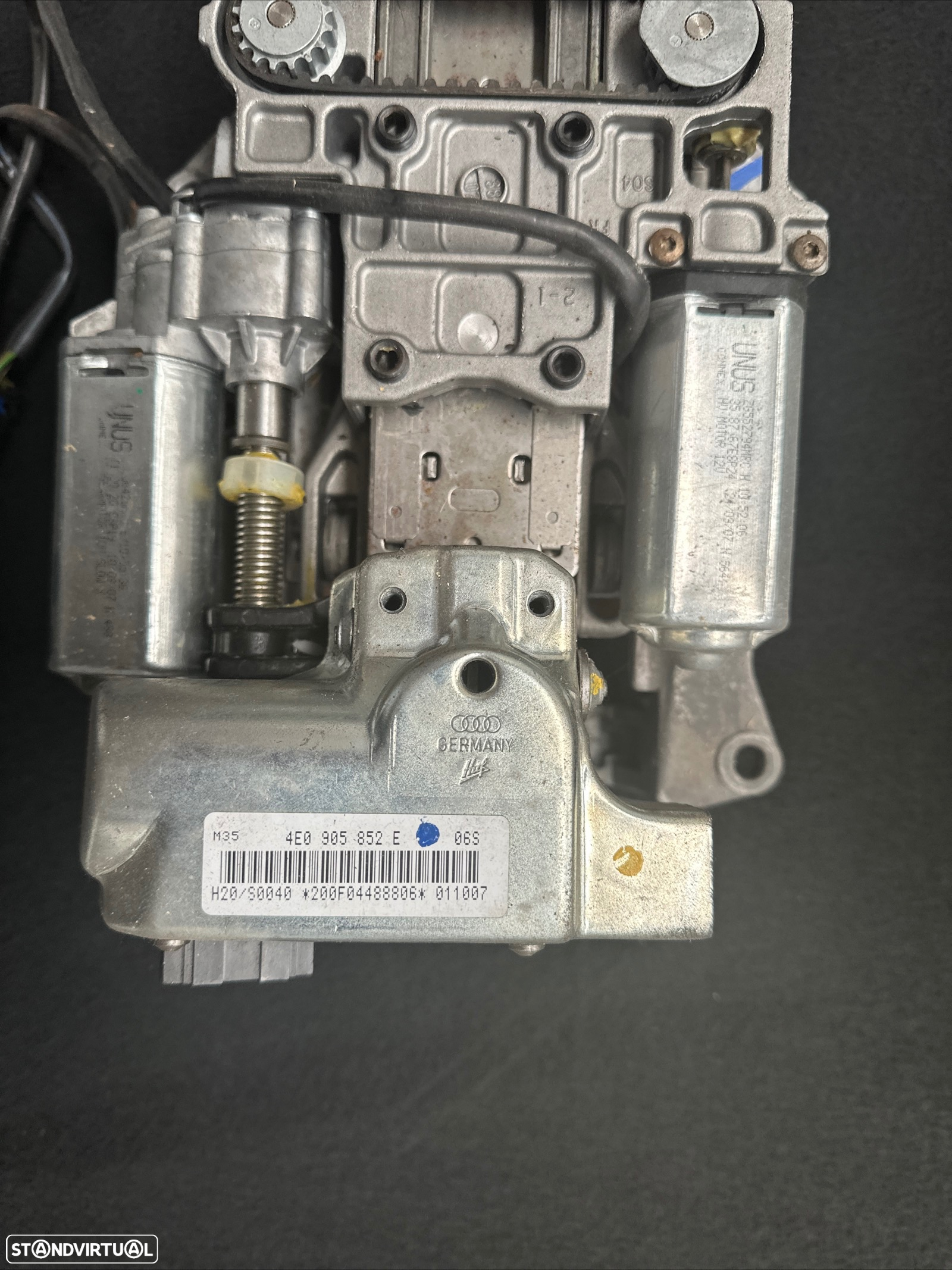 Original Audi A8 D3 4E0 2003+  Elétrico  coluna de direção coluna de volante (x2 em stock) - 3