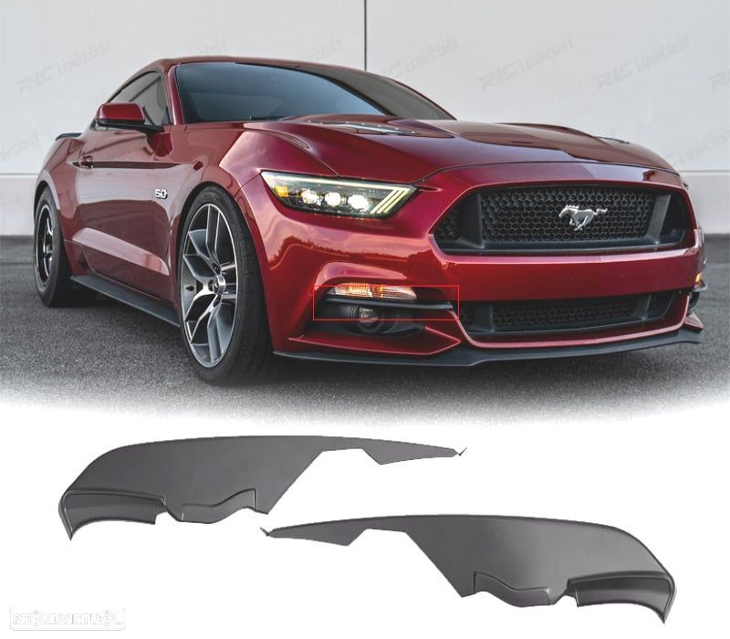 SPLITTERS NEVOEIRO FORD MUSTANG 15-17 - 1