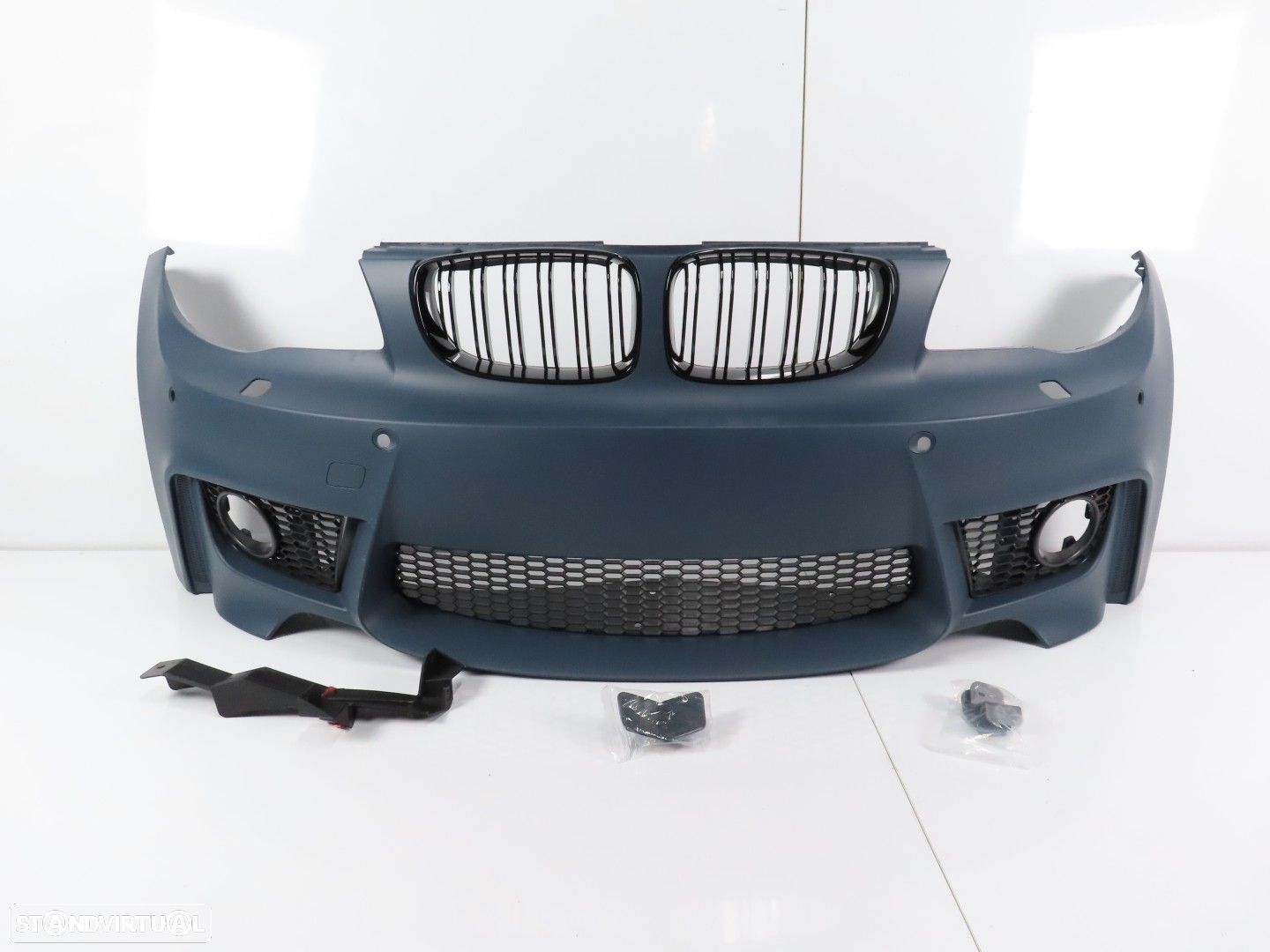 Parachoques Look M1 Frente Novo / ABS BMW 1 (E81)/BMW 1 Coupe (E82)/BMW 1 Conver... - 1