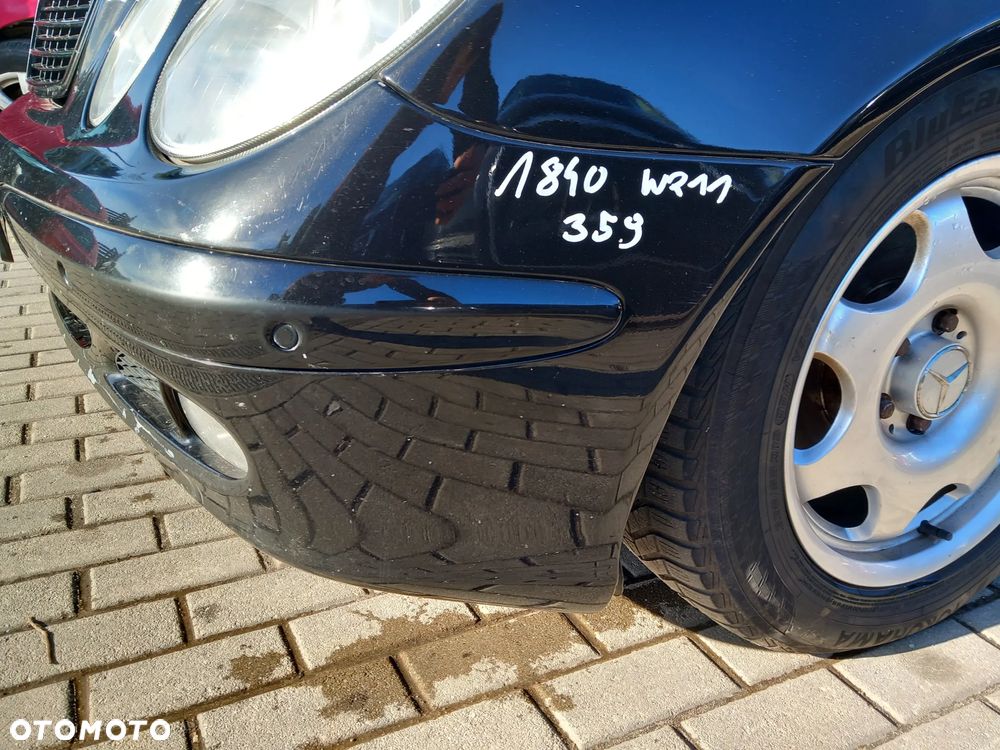 MERCEDES W211 ZDERZAK PRZEDNI PRZÓD PARKTRONIC PDC KOLOR: 359 - 2