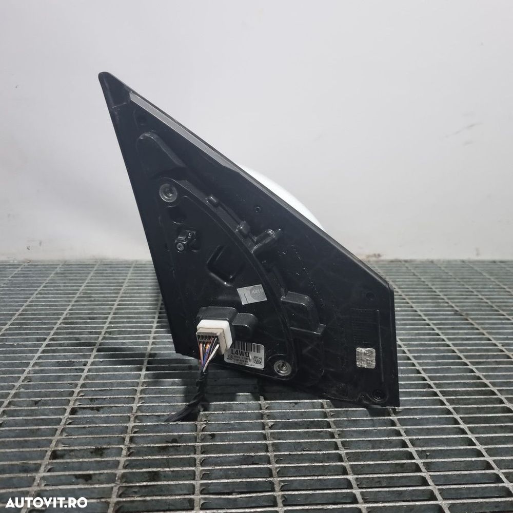 Oglinda stanga Kia Sportage IV 2016 - 2018 4 Usi CASA WHITE WD (1405) Cu rabatare ... - 3