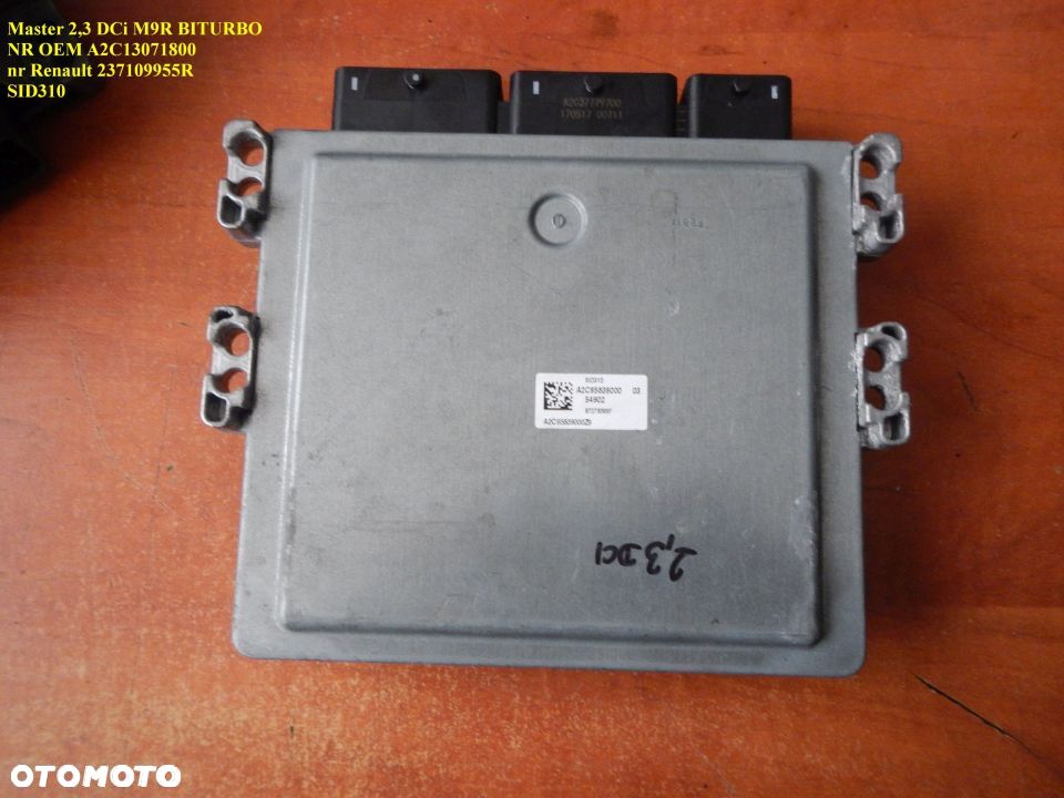 KOMPUTER MASTER 2,3 DCi BITURBO nr 237109955R - 3