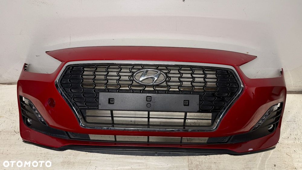 HYUNDAI I30 III ZDERZAK PRZÓD PRZEDNI GRILL ATRAPA LED DRL PR2 17-21 - 1