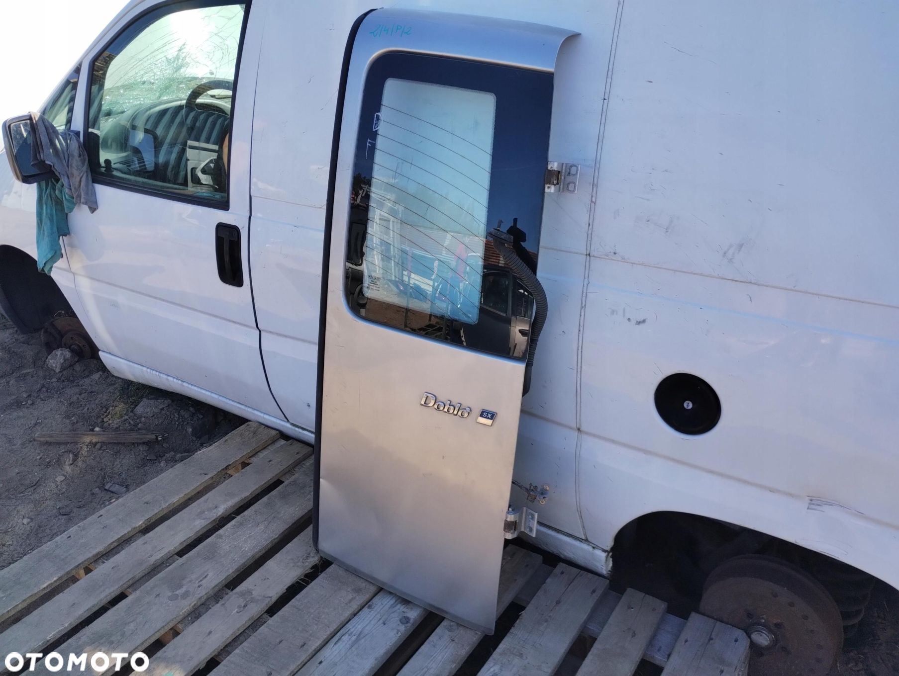 Fiat Doblo Drzwi Prawy Tył - 4
