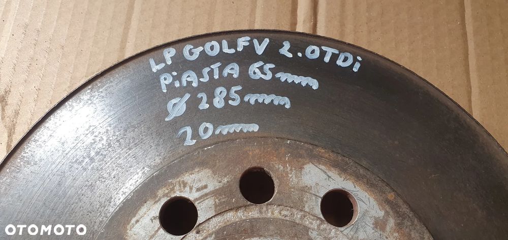 Tarcze hamulcowe przód przednie VW Golf V - 7