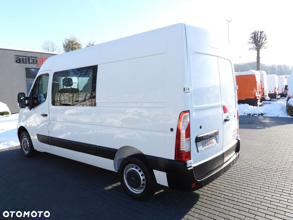 Renault MASTER FURGON BRYGADÓWKA 7 MIEJSC TEMPOMAT KLIMATYZACJA  110KM - 11