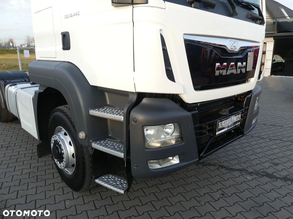 MAN TGS 18.440 4x4 / MANUAL / EURO 6 / HYDRAULIKA / PRZEBIEG 340 TYS KM / - 13