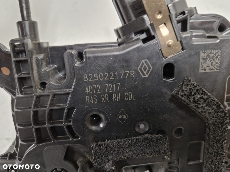 renault twingo iii 3 zamek drzwi prawy tył tylne 825022177r 4 pin - 7
