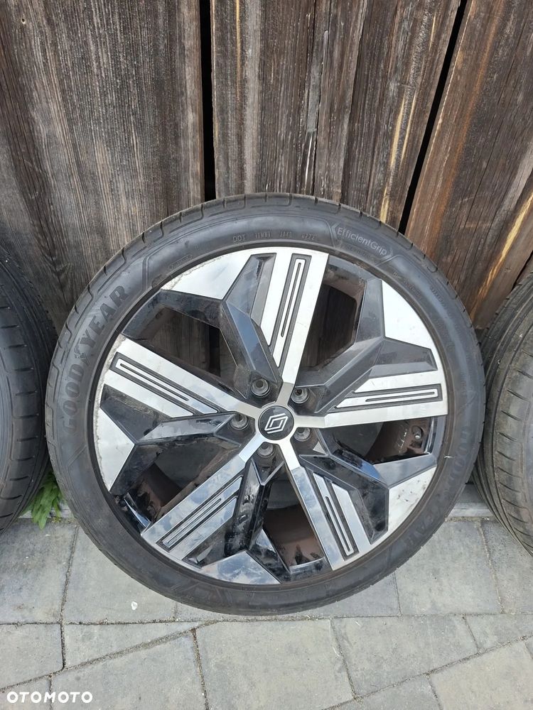 FELGI ALUMINIOWE KOŁA RENAULT MEGANE V E-TECH 20x7j OPONY 22r Ładne 5x114.3 - 22
