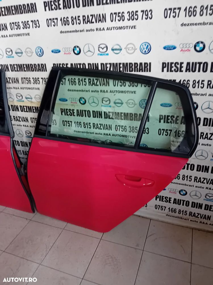 Usi Usa Portiera Stanga Dreapta Spate Vw Golf 6 VI Hatchback Scurt An 2008-2013 Intacte - 7