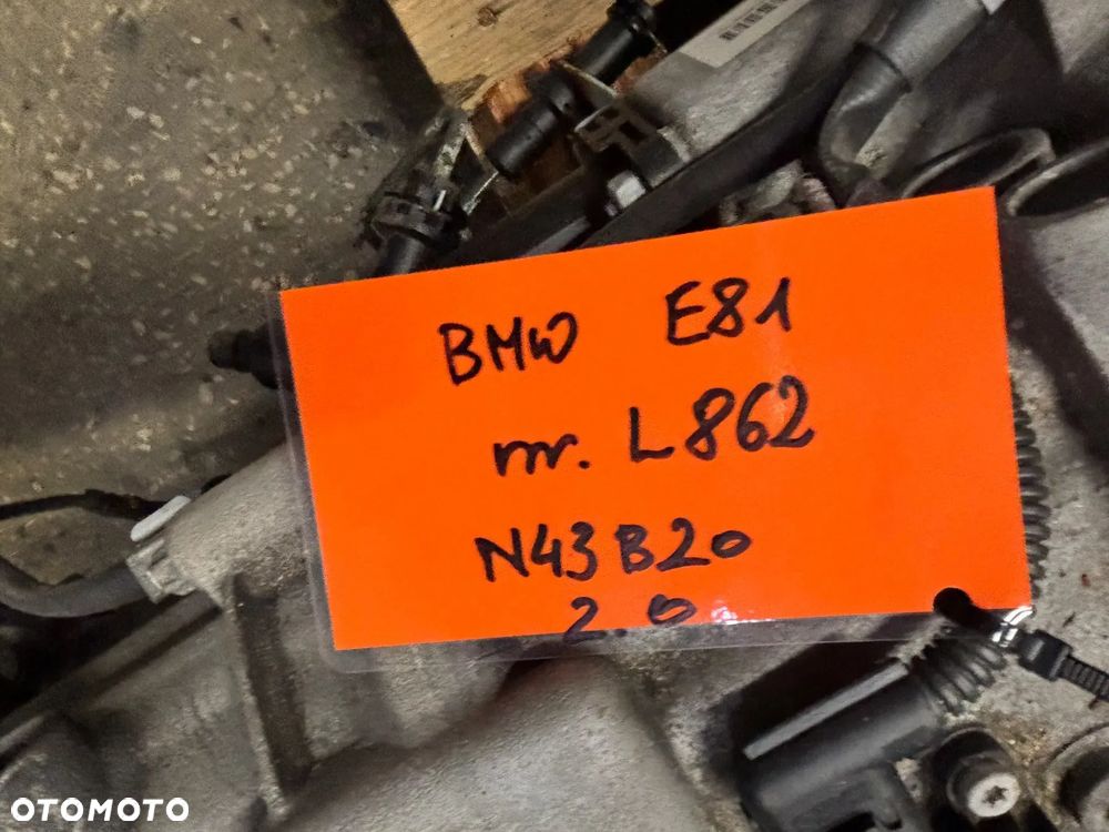 skrzynia biegów bmw e81 e87 116i 118i 120i N43 N46 2170000945 n43b20 2.0 - 4