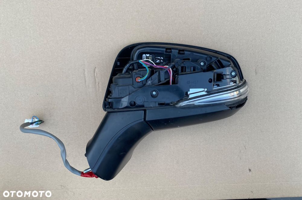 TOYOTA RAV4 4 IV lift 5 V Europa LUSTERKO ZEWNĘTRZNE LEWE wkład lusterka szkiełko 9 pinów 9 pin 9-pin RAV 4  Rav-4 lift szkiełko prawe - 3