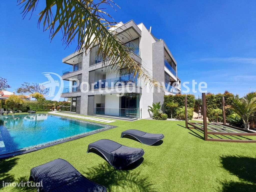 Em Exclusivo! T2 de luxo no Condomínio Charme Apartamentos em Albuf... - Grande imagem: 4/32