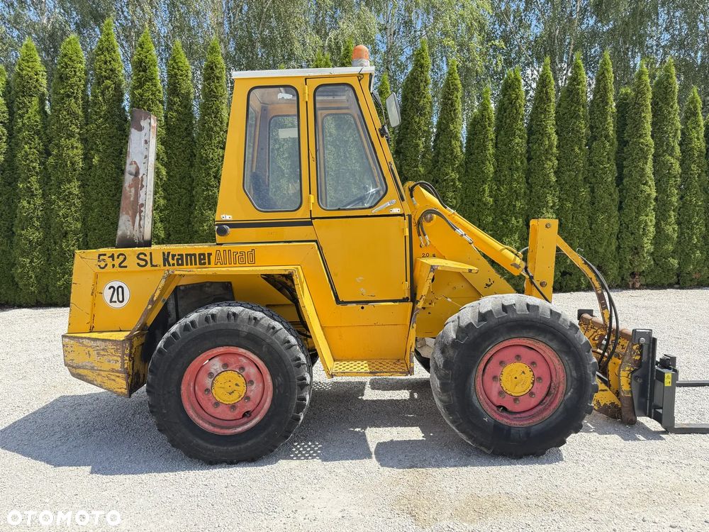 KRAMER 512 SL ŁADOWARKA / ORYGINAŁ / Z NIEMIEC / SILNIK DEUTZ / 512 412 jcb zettelmeyer schaeff czesci przegub - 7