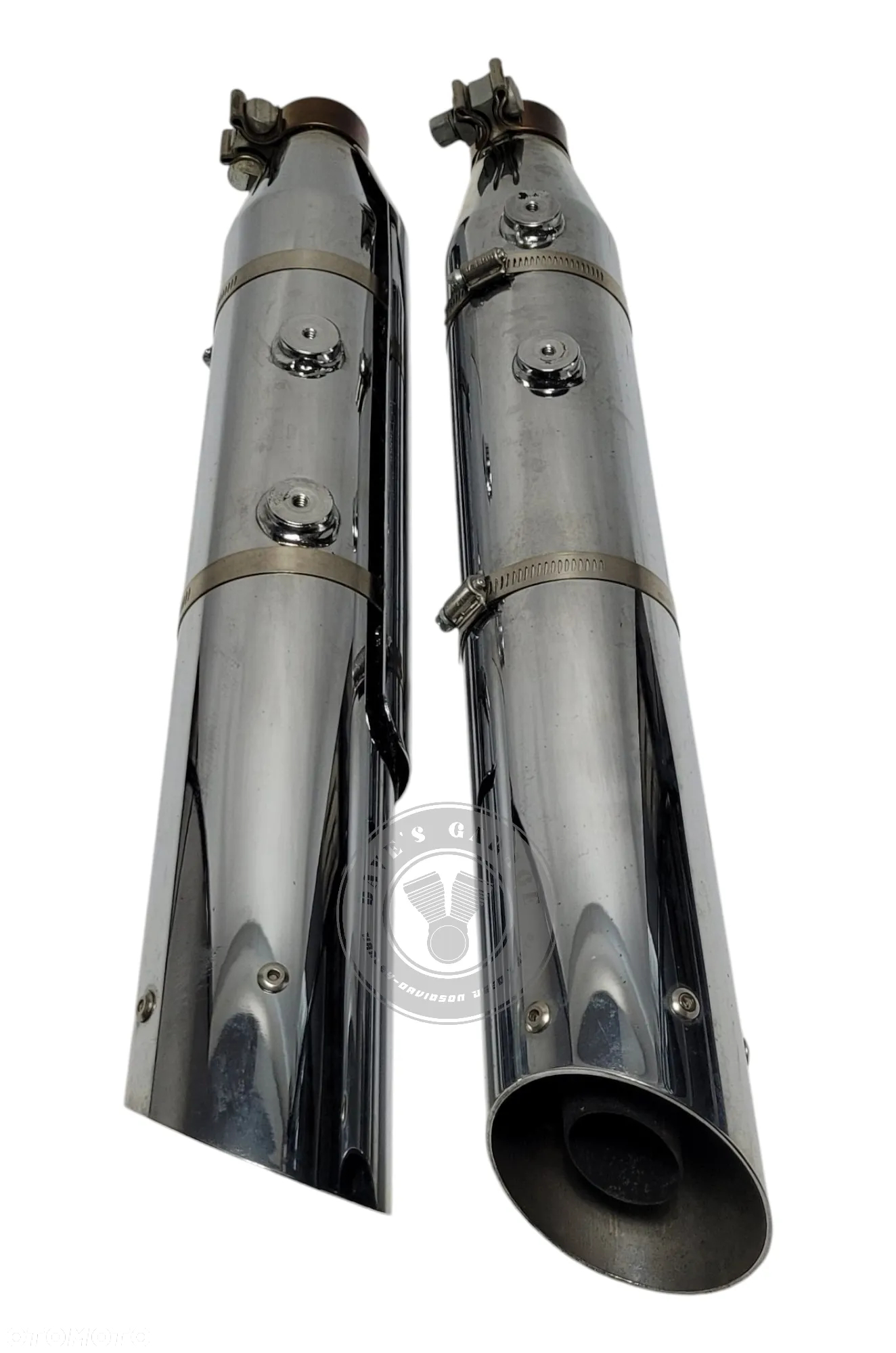 Tłumiki wydech Harley Davidson Softail 64727-08 64728-08 - 4