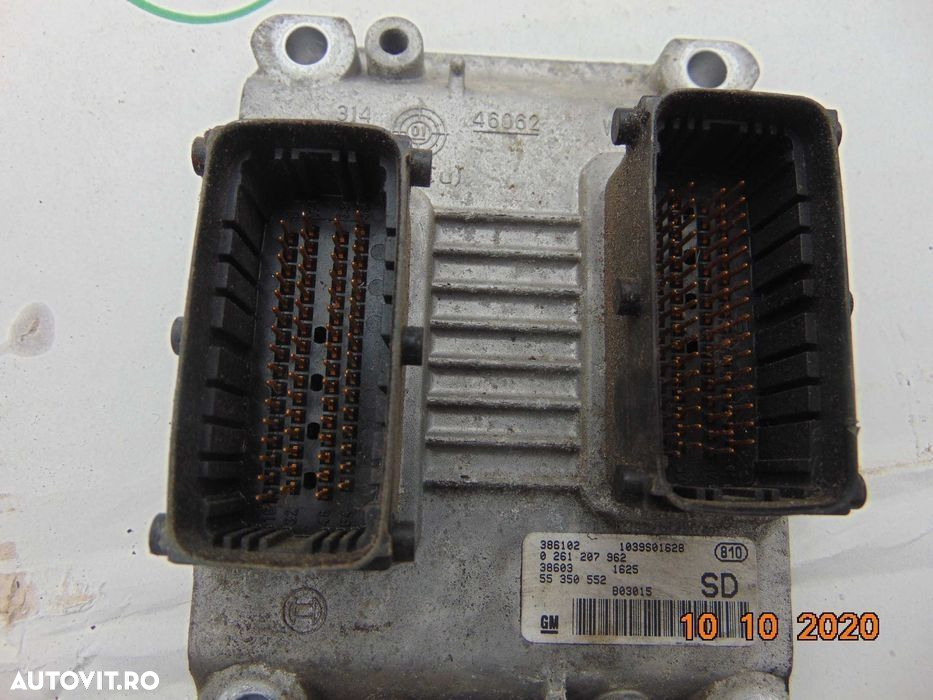 Calculator Motor Opel Corsa c 1.2 benzina ECU unitate ecu motor - 3