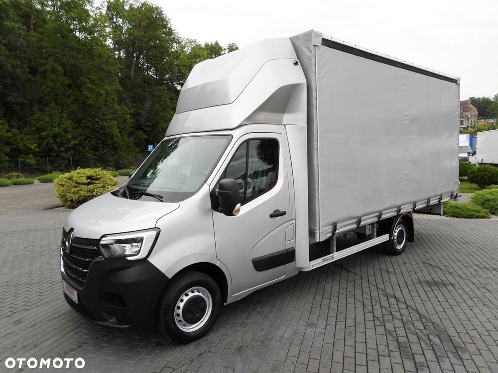 Renault MASTER PLANDEKA 10 PALET TEMPOMAT NAWIGACJA LEDY PNEUMATYKA KLIMATYZACJA  165KM - 19