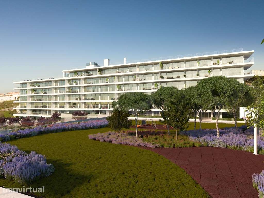 Apartamento T3 no condomínio Colina Outeiro na Baía do Seixal - Grande imagem: 2/55