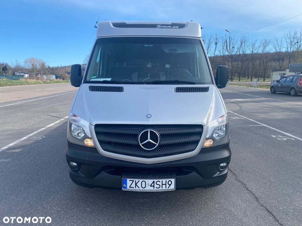 Mercedes-Benz Sprinter 319 CDI 3.0 V6 190KM 100% Serwis MB ASO Hak 3,5t - 2