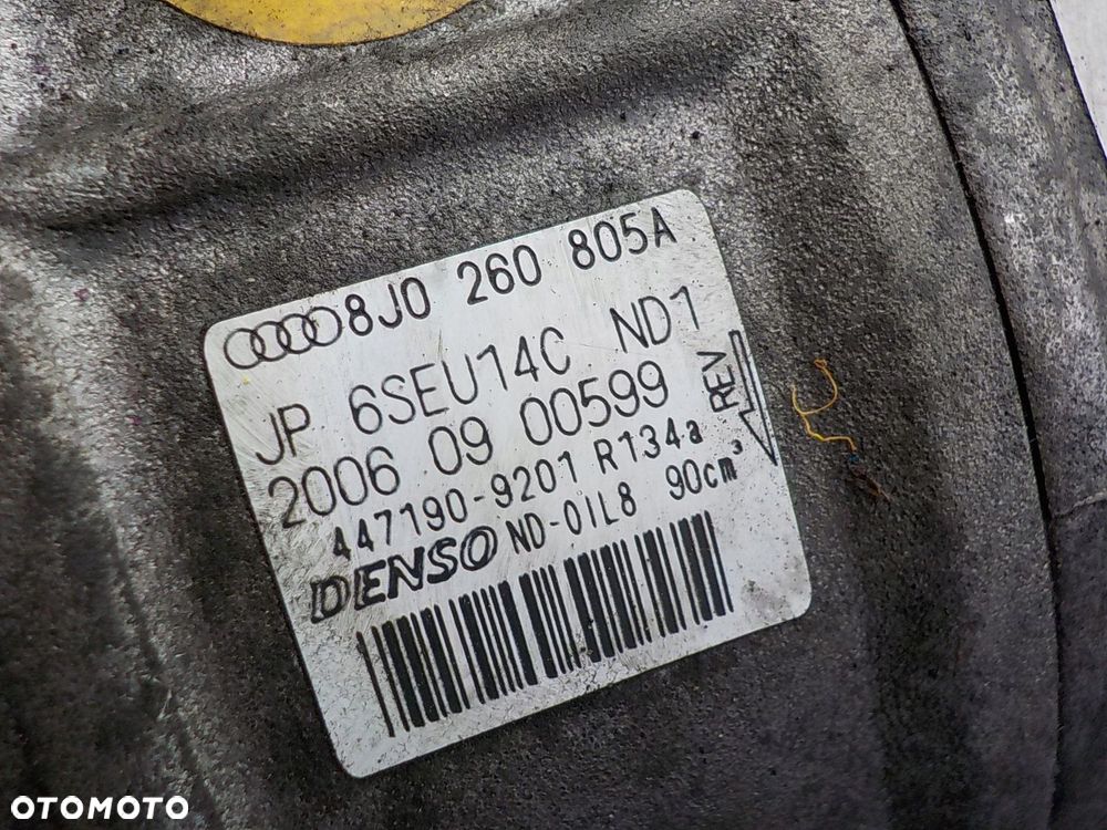 AUDI A3 II 8P 1.8 TFSI SPRĘŻARKA POMPA KLIMATYZACJI 8J0260805A - 5