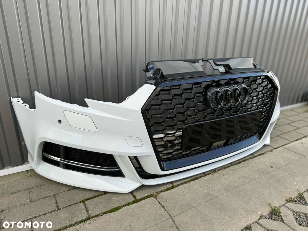 Audi A3 8V 8V3 8V4 Lift Zderzak Przód Przedni Kompletny LS9R 4xPDC Radar Spryskiwacze S Line - 2