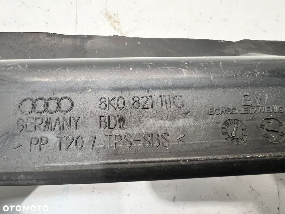 WYGŁUSZENIE BŁOTNIKA LEWE AUDI A4 B8 8K0821111C - 7