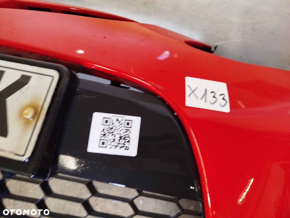 + ZDERZAK PRZÓD PRZEDNI MAZDA 2 DE TS SPORT A4A CZERWONY HALOGENY - 3