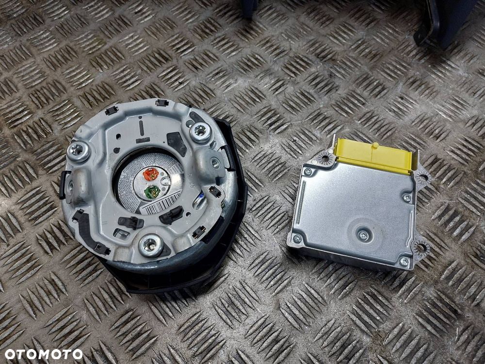 ZESTAW AIRBAG KOKPIT DESKA MODUŁ PODUSZKI AUDI A6 C6 4F0959655B - 4