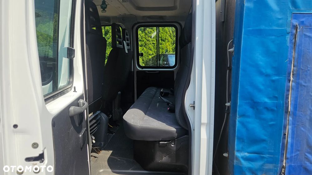 Iveco DAILY 35C17 3.0 HPI  35C DUBEL KABINA  7-OS SKRZYNIA  PAKA 3,20 M  IDEALNE POD KIPER  WYWROTKA - 18