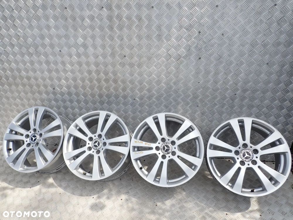 FELGI ALUMINIOWE MERCEDES 7,5X17 5X112 ET47 DOSTĘPNE 2 KOMPLETY - 13
