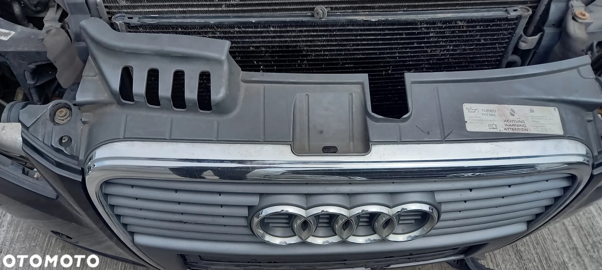 Atrapa grill audi a4 b7 8e 04-08 ORYGINAŁ - 3